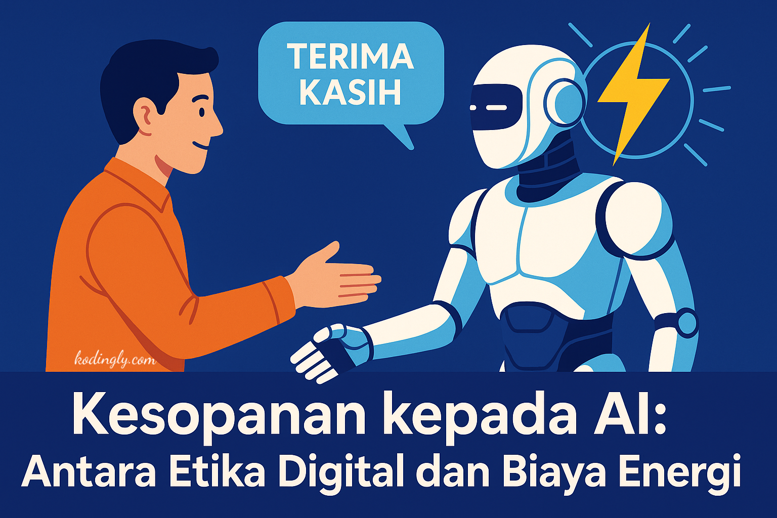 Kesopanan kepada AI: Antara Etika Digital dan Biaya Energi