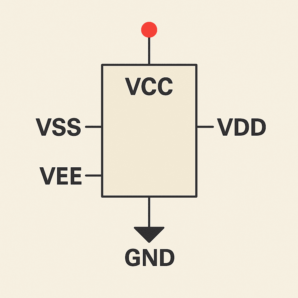 VCC, VDD, VSS, VEE dalam Dunia Elektronika, yuks kita kenalan