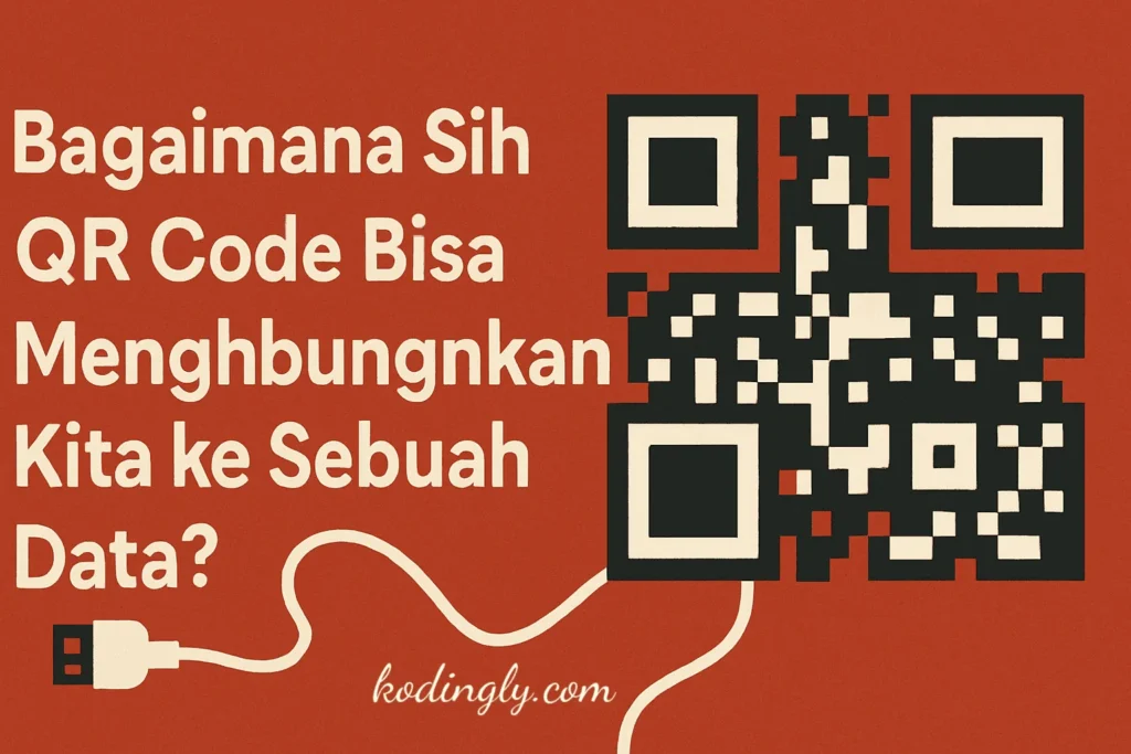 Bagaimana Sih QR Code Bisa Menghubungkan Kita ke Sebuah Data?