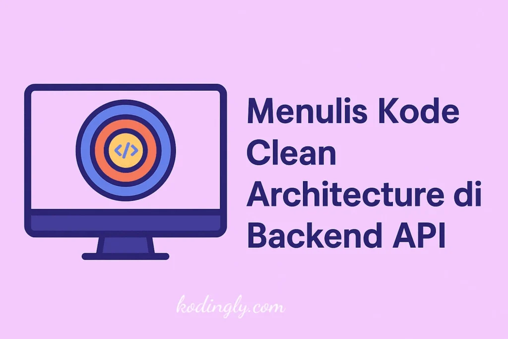 Menulis Kode Clean Architecture di Backend API