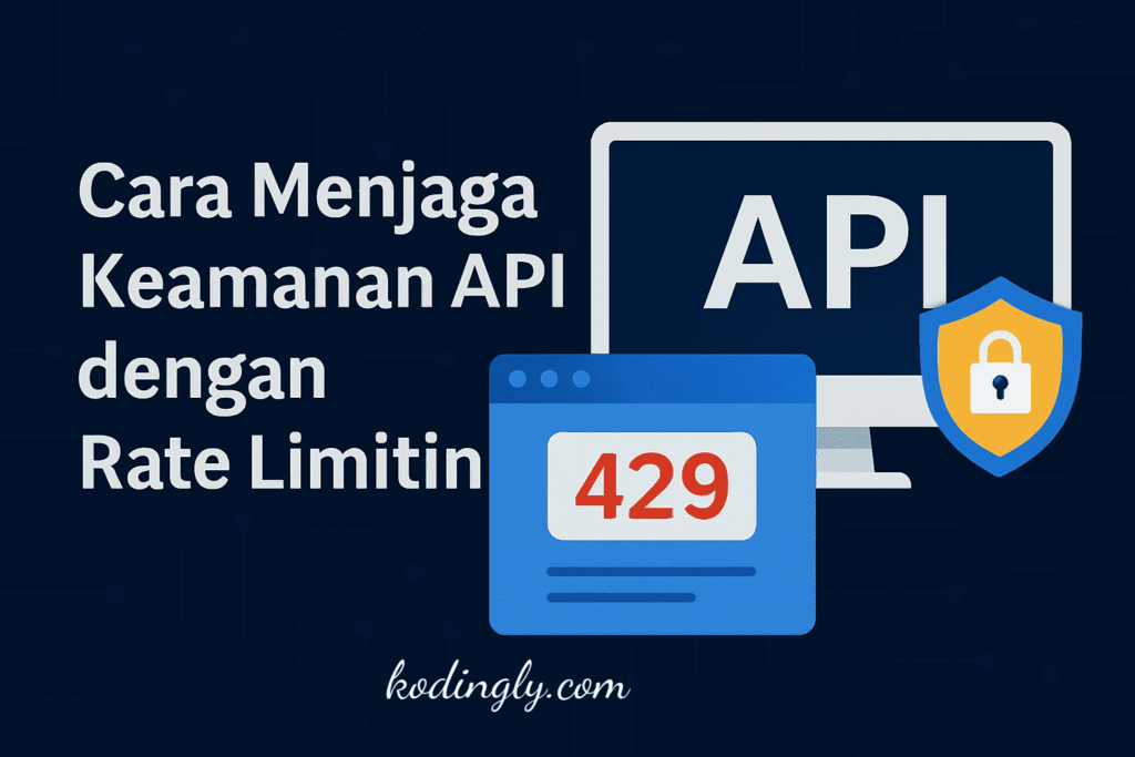 Cara Menjaga Keamanan API dengan Rate Limiting