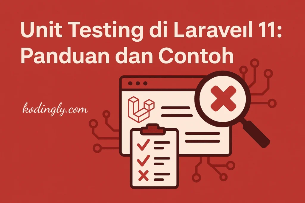 Unit Testing di Laravel 11: Panduan dan Contoh