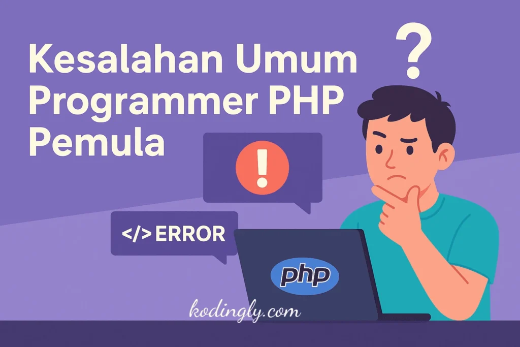 Kesalahan Umum Programmer PHP Pemula