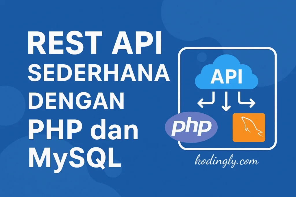 REST API Sederhana dengan PHP dan MySQL