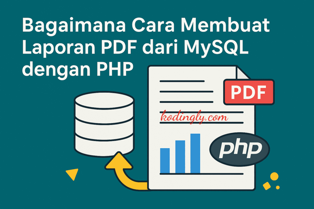 Bagaimana Cara Membuat Laporan PDF dari MySQL dengan PHP