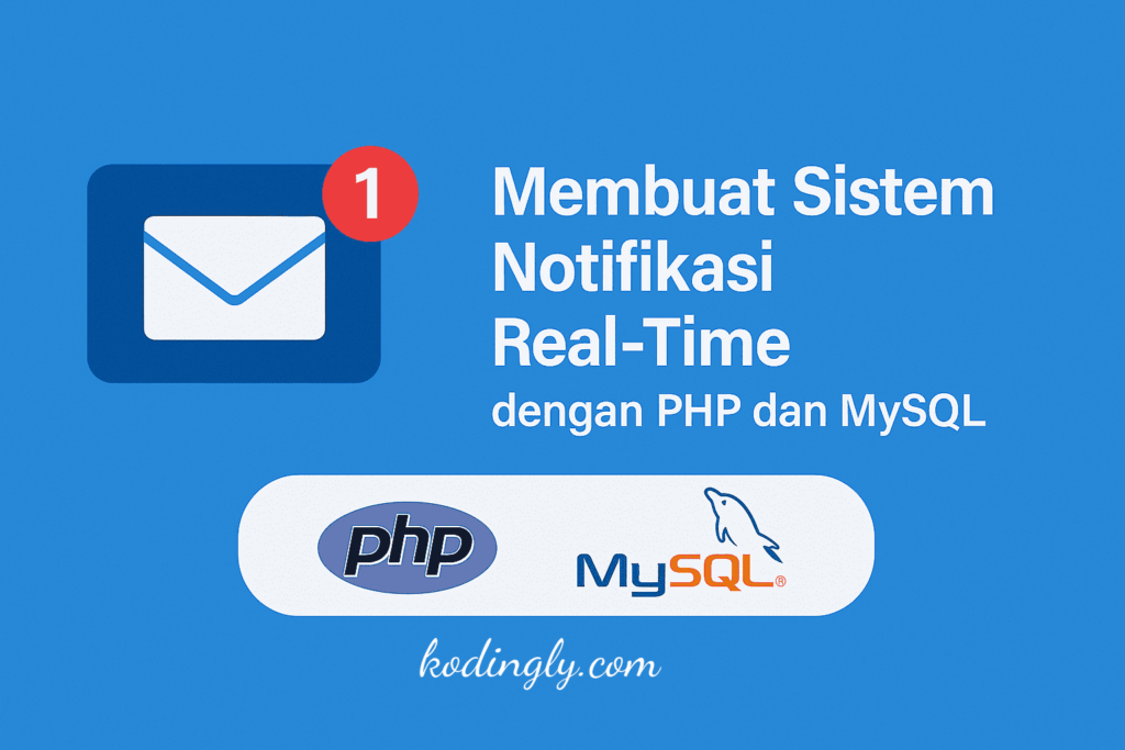 Membuat Sistem Notifikasi Real-Time Sederhana dengan PHP dan MySQL